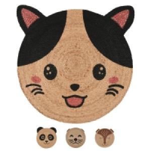 HOME CREATION Jute-Teppich in Tierform