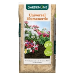 GARDENLINE Universal-Blumenerde 20 l 1.99 €