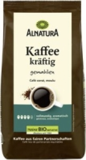 Kaffee kräftig (gemahlen) 5.99 €
