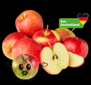 JUNIOR-HELDEN Deutsche rote Äpfel