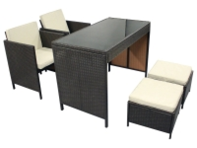 Lidl Florabest florabest Loungeset 5tlg. Polyrattan