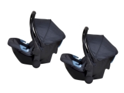 BabyGO Autositz Babyschale »Twiner«, 2 Stück, inkl. Adapter