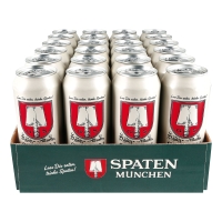 Netto  Spaten Münchner Hell 5,2 % vol 0,5 Liter Dose, 24er Pack