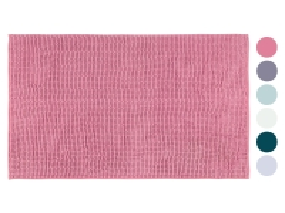 Lidl Gözze Gözze Mikrofaser Chenille Badteppich, 70 x 120 cm