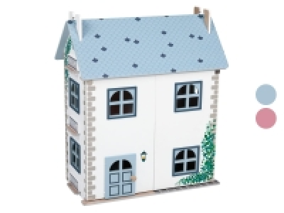Playtive Holz Puppenhaus »Cabinet«, drei Etagen, aufklappbar