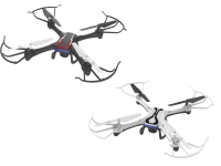 Lidl  Quadrocopter, mit integrierter Kamera