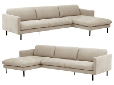 MAX WINZER Ecksofa »Nathan«, mit breitem Longchair