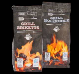 Penny  Grillbriketts oder Holzkohle