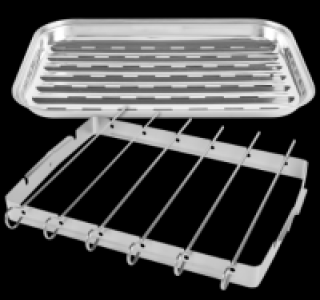 Grillschale oder Spießhalter