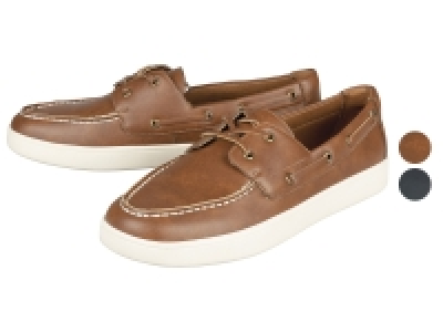 LIVERGY® Herren Freizeitschuhe mit Mokassin-Kontrastnaht