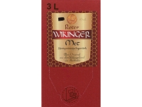 Lidl  Roter Wikinger Met 3,0-l-Bag-in-Box, Honigweinmischgetränk 6% Vol
