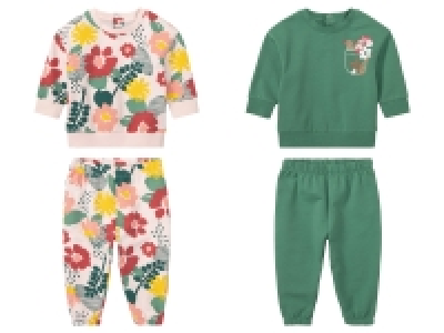 lupilu® Baby Freizeitanzug, 2- teilig, mit Bio-Baumwolle