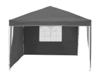 LIVARNO home Aluminium-Faltpavillon, mit 2 W&auml;nden