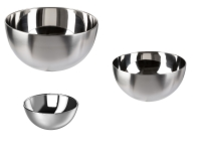 Lidl Ernesto® ERNESTO® Edelstahl-Schüssel-Set, 3-teilig