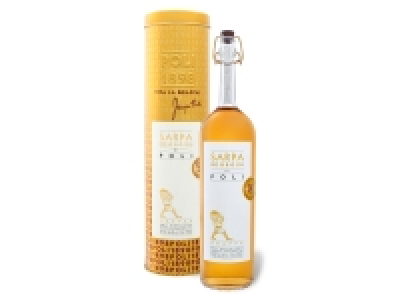 Lidl  Jacopo Poli Grappa Sarpa Oro di Poli mit Geschenkbox 40% Vol