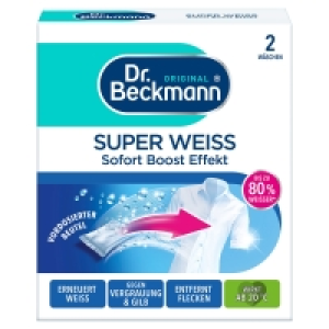 Aldi Süd  DR. BECKMANN Super-Weiß 80 g