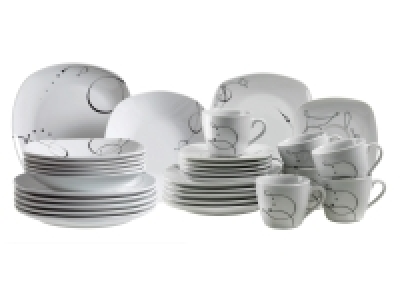 Lidl MÄser MÄSER Geschirr-Set, Serie »Chanson«, 30-teilig