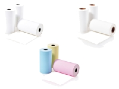 SILVERCREST® Fotopapier, 3 Stück, für Mini Pocket Printer