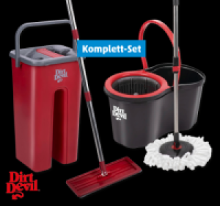 DIRT DEVIL Flachwischer-Komplett-Set oder Wischmopp-Komplett-Set 17.99 €