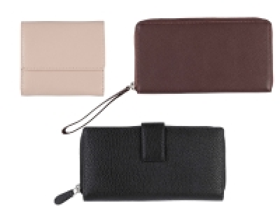 Lidl Esmara® esmara® Damen Leder-Geldbörse mit vielen Steckfächern