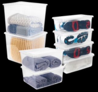 KEEEPER Aufbewahrungsboxen CLEAR