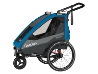 Lidl Qeridoo Qeridoo Fahrradanhänger »Sportrex 1 Limited Edition«, Ocean Blue