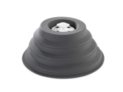 KitchBo Mikrowellenhaube faltbar 26 x 11,5 cm