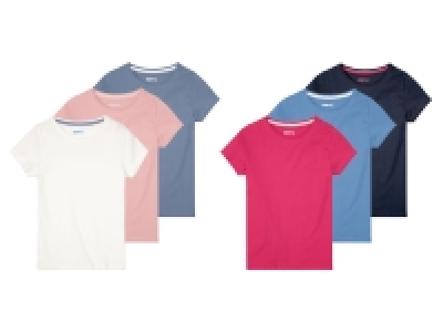 pepperts!® Mädchen T-Shirts, 3 Stück, mit Rundhalsausschnitt