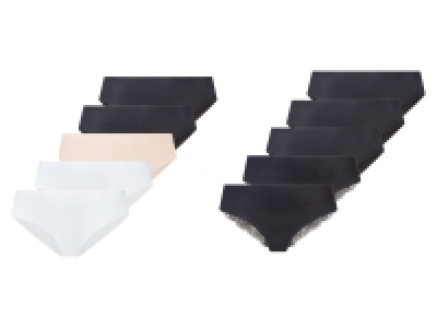 esmara® Damen Minislips, 5 Stück, ohne störende Nähte