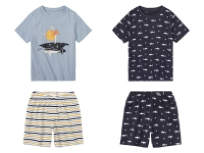 lupilu® Kleinkinder Pyjama aus reiner Bio-Baumwolle