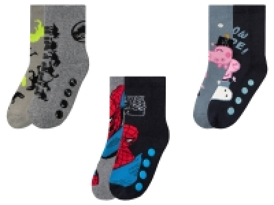 Kinder / Kleinkinder Socken, 2 Paar, mit Silikonnoppen