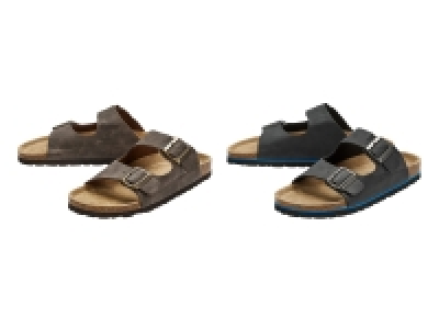 LIVERGY® Herren Pantolette mit Tieffußbett