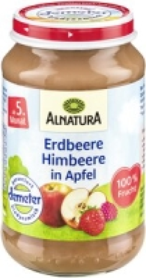 Erdbeere-Himbeere in Apfel 1.09 €