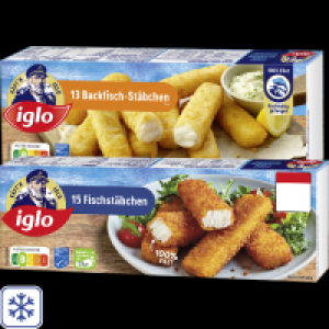 Iglo Fisch- oder Backfischstäbchen 2.99 €