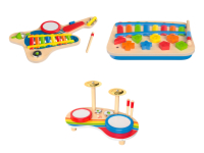 Playtive Holz Musikinstrumente, Modell 2023