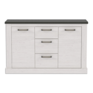 Sideboard - Pinie weiß - Touchwood - 141 cm 279.99 €