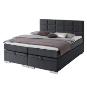 Boxspringbett - grau - H3 - 180x200 cm 1,199.00 €