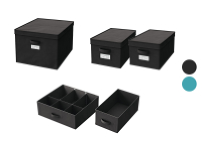LIVARNO home Aufbewahrungsboxen, stapelbar