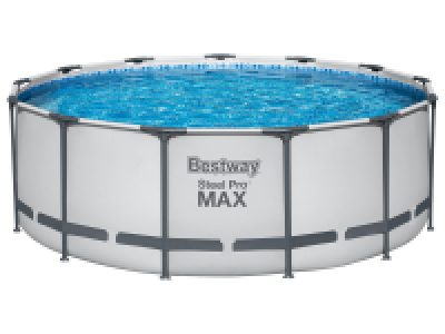 Bestway Steel ProMAX Stahlrahmenpool-Set mit Filterpumpe 380.01 €