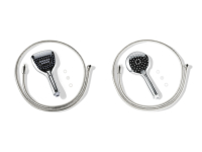 Lidl Livarno Home LIVARNO home Handbrause, mit Wechselschalter und Schlauch