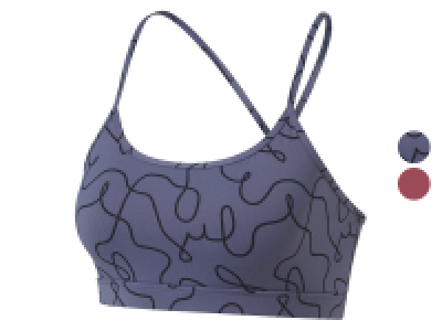CRIVIT Damen Sportbustier, Light-Level, mit formendem Effekt