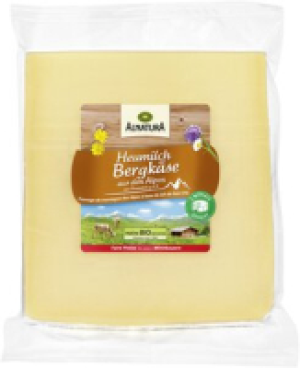 Heumilch-Bergkäse (am Stück) 3.49 €