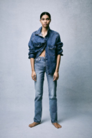 HM  Slim Straight High Jeans