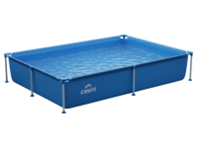 Lidl Crivit CRIVIT Metal-Frame-Pool, 228 x 159 x 42 cm