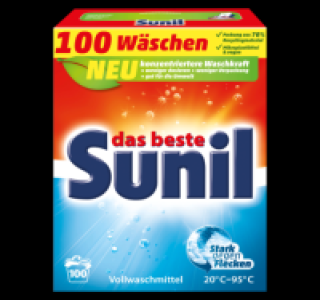 SUNIL Voll- oder Colorwaschmittel 11.99 €