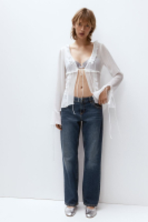 HM  Straight Low Jeans