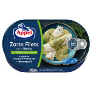 APPEL Heringsfilet 200 g, Dill-Kräuter Creme 1.11 €