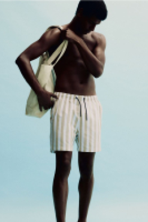 HM  Gemusterte Badeshorts