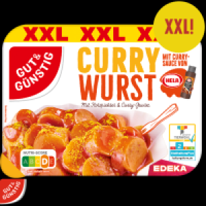 Edeka  Currywurst mit Sauce