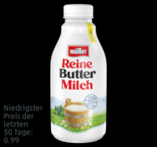 MÜLLER Reine Buttermilch 0.59 €